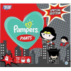 Pampers Pants Special Edition velikost 4, 9 - 15 kg plenkové kalhotky 72 kusů krabice