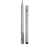Uni Pin Fine Line liner štětcový voděodolný Světle šedý PINBR-200