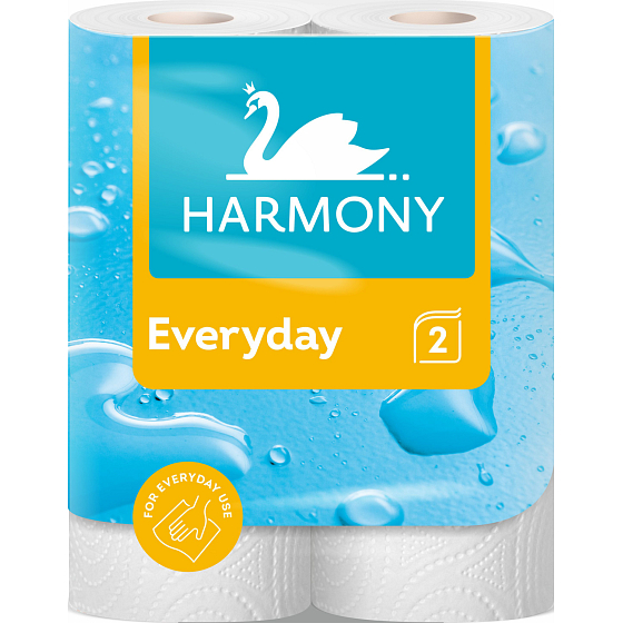 Harmony EveryDay 2vrstvé kuchyňské utěrky, 2 role