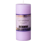 Adpal Lavender Design vonná svíčka válec 70 x 160 mm