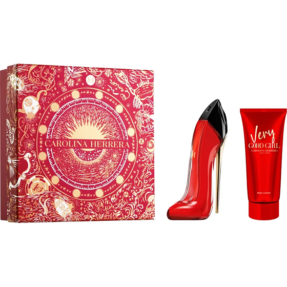 Carolina Herrera Very Good Girl parfémovaná voda 80 ml + tělové mléko 100 ml, dárková sada pro ženy