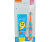 Pinkfong Baby Shark zubní pasta 75 ml + kartáček na zuby, kosmetická sada pro děti
