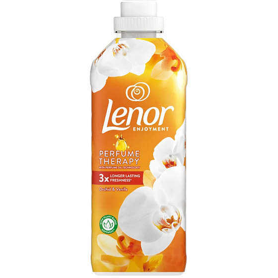 Lenor Vanilla Orchid & Gold Amber orchidej, vanilka a jantar aviváž 37 dávek 925 ml