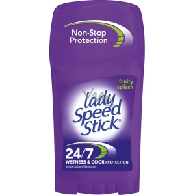 Lady Speed Stick 24/7 Fruity Splash antiperspirant deodorant stick pro ženy 45 g