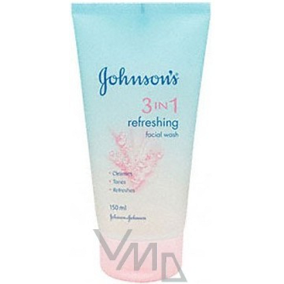 Johnsons 3v1 Refreshing osvěžující pleťová emulze 150 ml