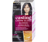 Loreal Paris Casting Creme Gloss barva na vlasy 210 modročerná