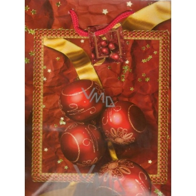 Nekupto Dárková papírová taška 32,5 x 26 x 13 cm Baňky 1 kus 472 30 BL
