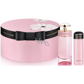 Prada Candy Florale toaletní voda 80 ml + tělové mléko 75 ml, dárková sada