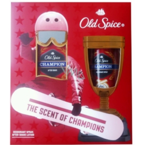 Old Spice Champion deodorant sprej pro muže 125 ml + voda po holení 100 ml, kosmetická sada