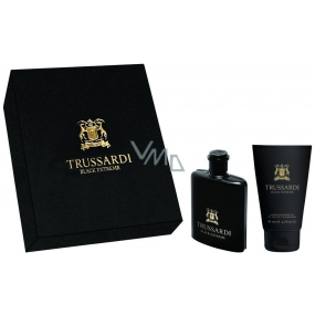 Trussardi Black Extreme toaletní voda 50 ml + sprchový gel 100 ml, dárková sada