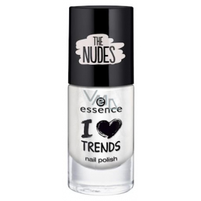 Essence I Love Trends Nail Polish The Nudes lak na nehty 01 Walk On The White Side 8 ml