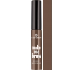 Essence Make Me Brow Eyebrow gelová řasenka na obočí 02 Browny Brows 3,8 ml