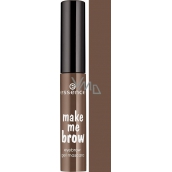 Essence Make Me Brow Eyebrow gelová řasenka na obočí 02 Browny Brows 3,8 ml