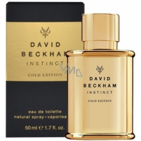 David Beckham Instinct Gold Edition toaletní voda pro muže 50 ml