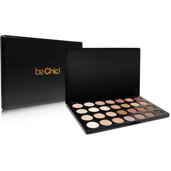 Be Chic! Glam Nude paleta 28 očních stínů, 28 g