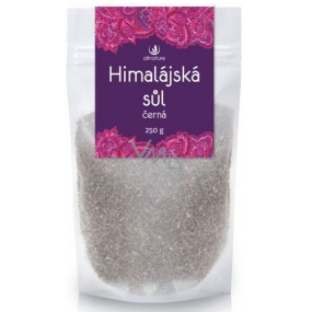 Allnature Himalájská sůl černá obsahuje vysoký obsah železa a dalších minerálních látek 250 g