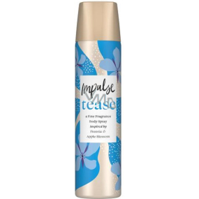 Impulse Tease parfémovaný deodorant sprej pro ženy 75 ml
