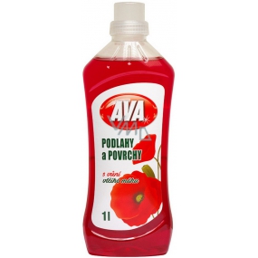 Ava Vlčí mák univerzální tekutý čisticí prostředek na podlahy a jiné omyvatelné povrchy 1 l
