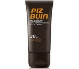 Piz Buin Allergy Face SPF30 krém na opalování předchází sluneční alergii, má zklidňující účinky, poskytuje celodenní hydrataci odolnou vůči potu a vodě 50 ml