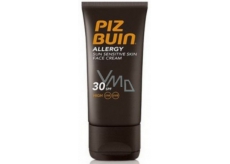 Piz Buin Allergy Face SPF30 krém na opalování předchází sluneční alergii, má zklidňující účinky, poskytuje celodenní hydrataci odolnou vůči potu a vodě 50 ml