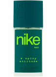 Nike A Spicy Attitude for Man parfémovaný deodorant sklo pro muže 75 ml