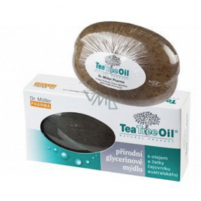 Dr. Müller Tea Tree Oil mýdlo s lístky čajovníku australského 90 g