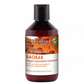 Bioelixire Vegan Baobab hydratační šampon pro suché, křehké a poškozené vlasy 300 ml - exp 05/23