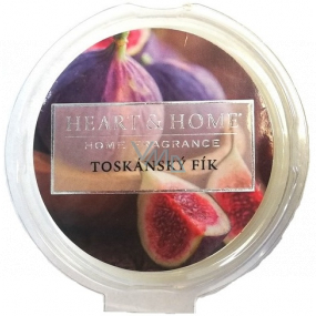 Heart & Home Toskánský fík Sojový přírodní vonný vosk 26 g