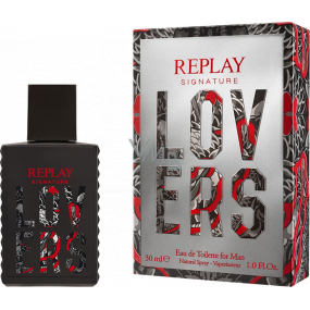 Replay Signature Lovers for Man toaletní voda 30 ml