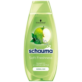Schauma Clean & Fresh Jablko a kopřiva šampon pro normální vlasy 400 ml