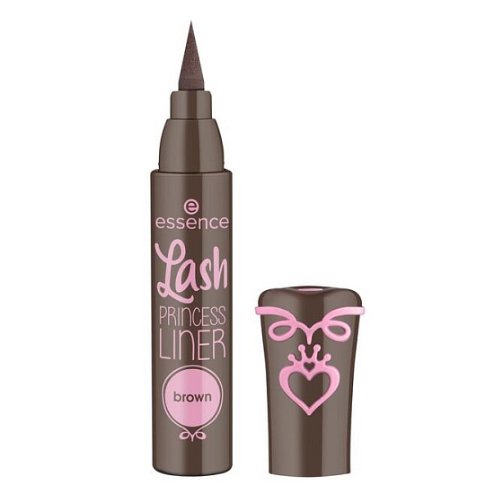 Essence Lash Princess tekuté oční linky Hnědé 3 ml