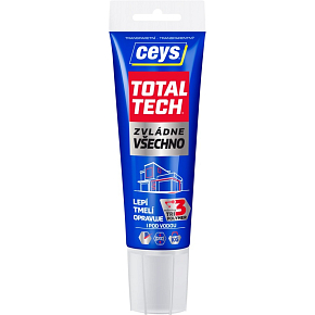 Ceys Total Tech voděodolné lepidlo a tmel, transparentní, 125 g Ceys Total Tech voděodolné lepidlo a tmel, transparentní, 125 g