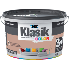 Het Klasik Color malířská barva, 0267 světle hnědá, 4 kg