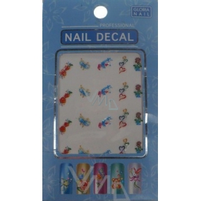 Absolute Cosmetics Nail Decal Gloria samolepicí obtisky na nehty 1 aršík