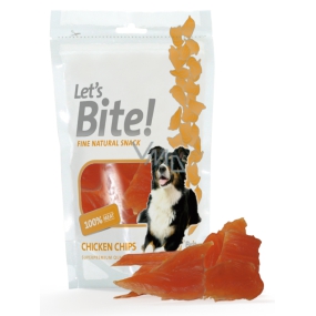 Brit Lite Bite Kuřecí chips doplňkové krmivo pro psy 80 g