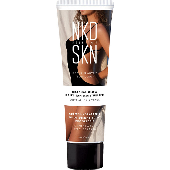 Vita Liberata NKD SKN Gradual Glow Daily Tan Moisturiser postupně snědnoucí tělové mléko 250 ml