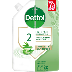 Dettol Jemná aloe vera tekuté mýdlo náhradní náplň, 500 ml