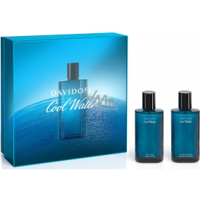 Davidoff Cool Water Men toaletní voda 75 ml + voda po holení 75 ml, dárková sada