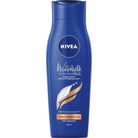 Nivea Hairmilk Pečující šampon pro silné nepoddajné vlasy 250 ml