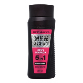 Dermacol Men Agent 5v1 Sexy Sixpack sprchový gel pro muže 250 ml