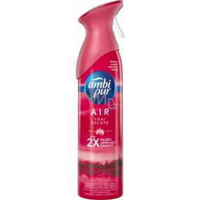 Ambi Pur Air Thai Escape 2 x déle trvající vůně osvěžovač vzduchu sprej 300 ml