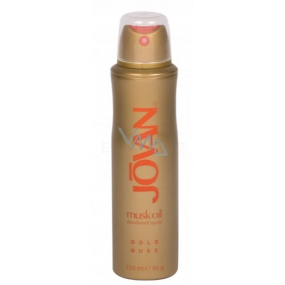 Jovan Musk Oil Gold deodorant sprej pro ženy 150 ml