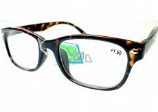 Berkeley Čtecí dioptrické brýle +1,5 plast hnědé tygrované 1 kus MC2197