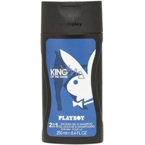 Playboy King of the Game 2v1 šampon a sprchový gel pro muže 250 ml
