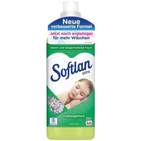 Softlan Fruhlingsfrisch aviváž s vůní jarních květin 40 dávek 1 l