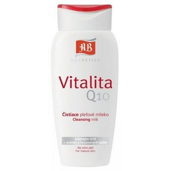 Ab Vitalita Q10 čisticí pleťové mléko 200 ml
