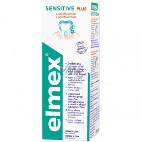 Elmex Sensitive Plus ústní voda 400 ml