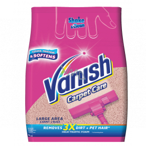 Vanish Shake & Clean prášek na čištění koberců 650 g