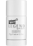 Montblanc Legend Spirit deodorant stick pro muže 75 g