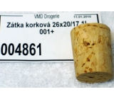 Korková zátka 26 x 20 x 17 mm 1l